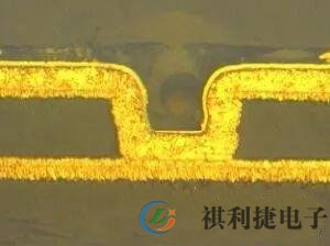 HDI板制作加工铜厚检测切片图